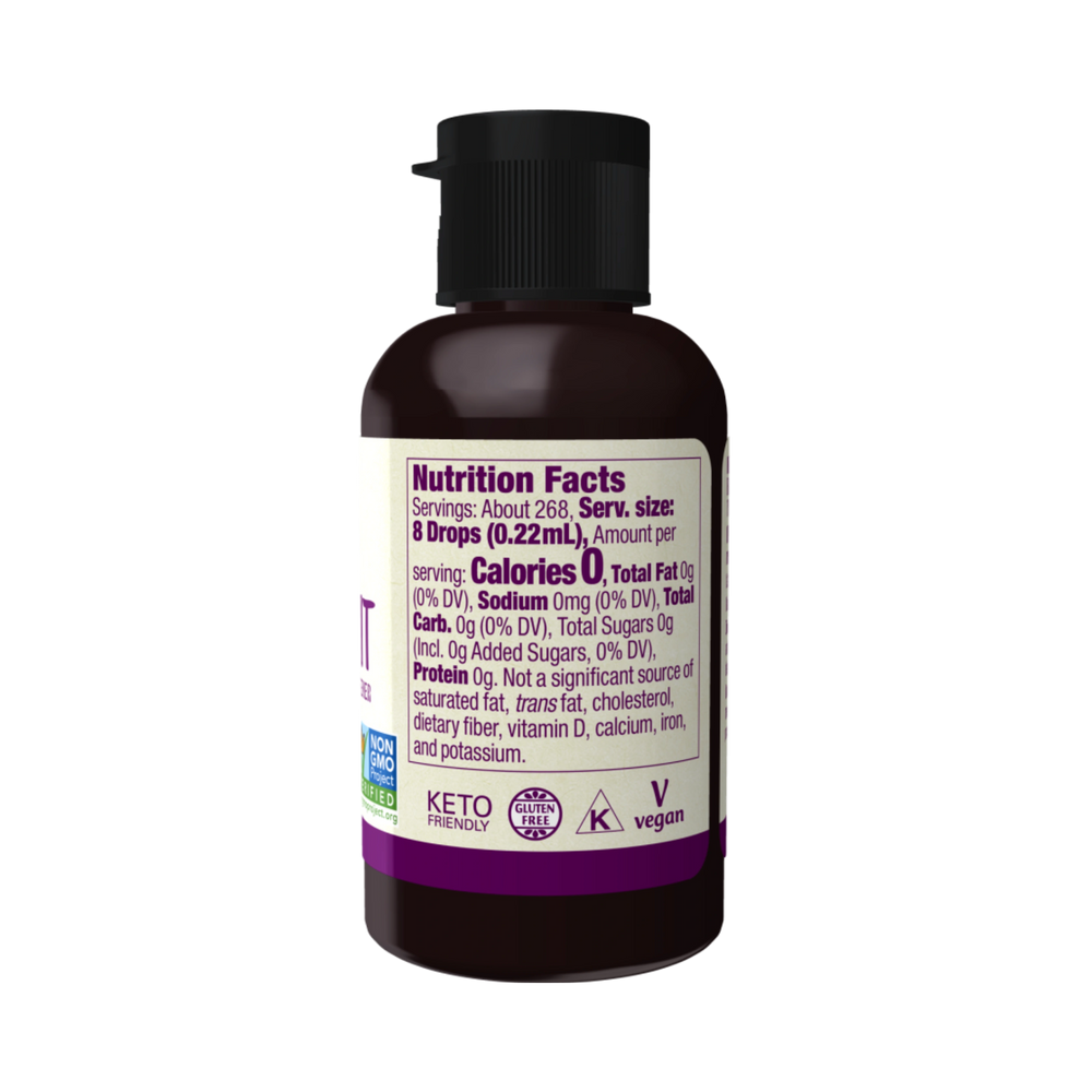 NOW Foods, Real Food, Organic Monk Fruit, Liquid Sweetener, 2 Fl Oz