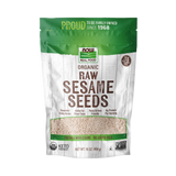 NOW Foods, Real Food, Organic Raw Sesame Seeds, 16 Oz