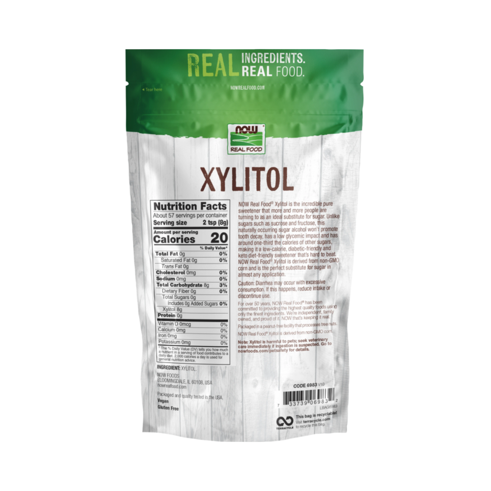 NOW Foods, Real Food, Xylitol, 2.5 Lbs