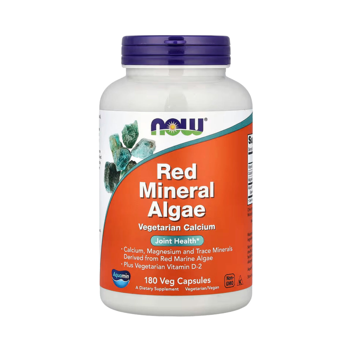 NOW Foods, Red Mineral Algae, 180 Veg Capsules
