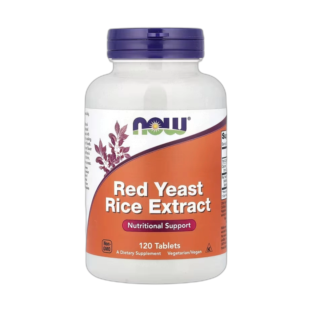 NOW Foods, Red Yeast Rice Extract, 120 Tablets
