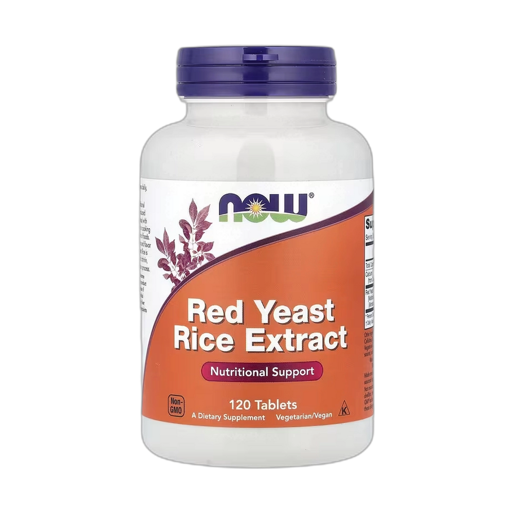 NOW Foods, Red Yeast Rice Extract, 120 Tablets