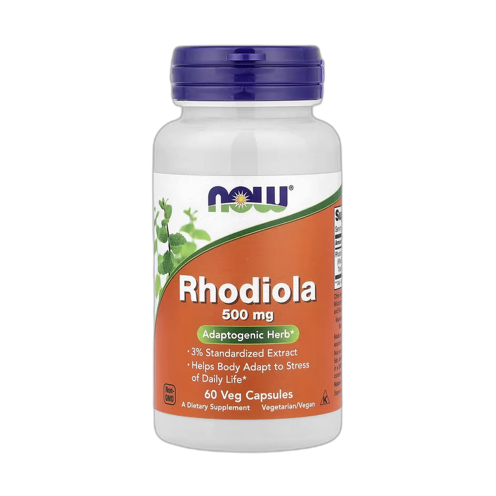NOW Foods, Rhodiola, 500 mg, 60 Veg Capsules