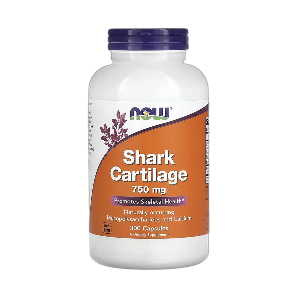 NOW Foods, Shark Cartilage, 750 mg, 300 Capsules