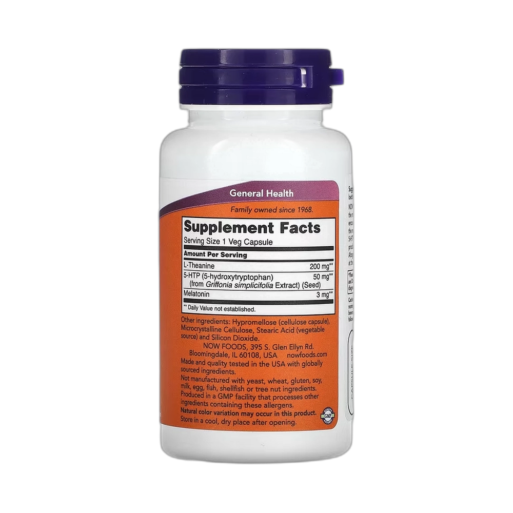 NOW Foods, Sleep Regimen 3-in-1, 90 Veg Capsules
