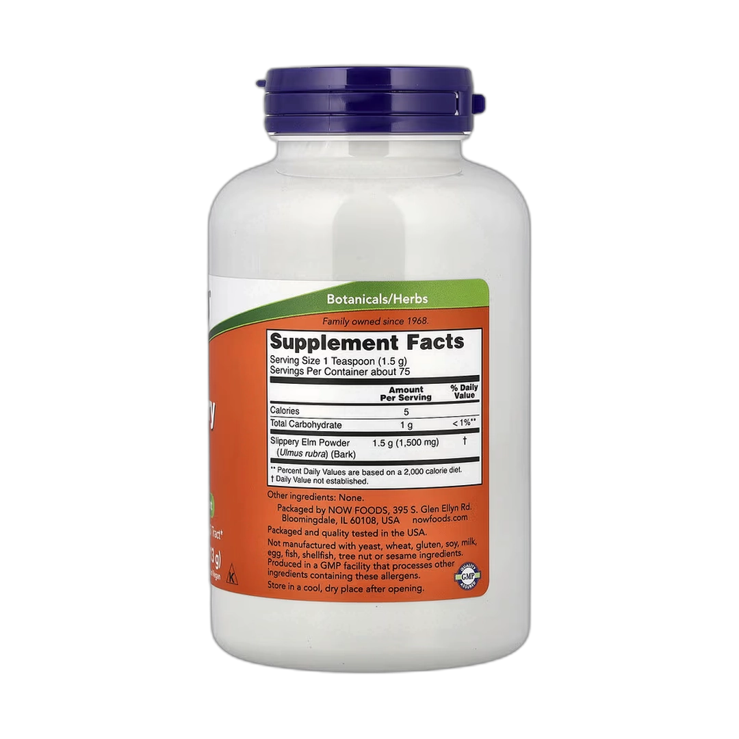 NOW Foods, Slippery Elm Powder, 4 oz, 113 g