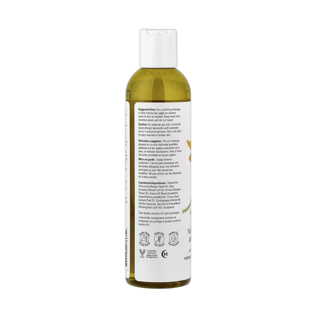 NOW Foods, Solutions, Arnica Soothing Massage Oil, 8 fl oz, 237 ml