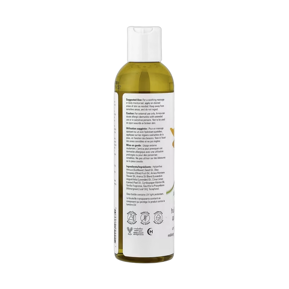NOW Foods, Solutions, Arnica Soothing Massage Oil, 8 fl oz, 237 ml