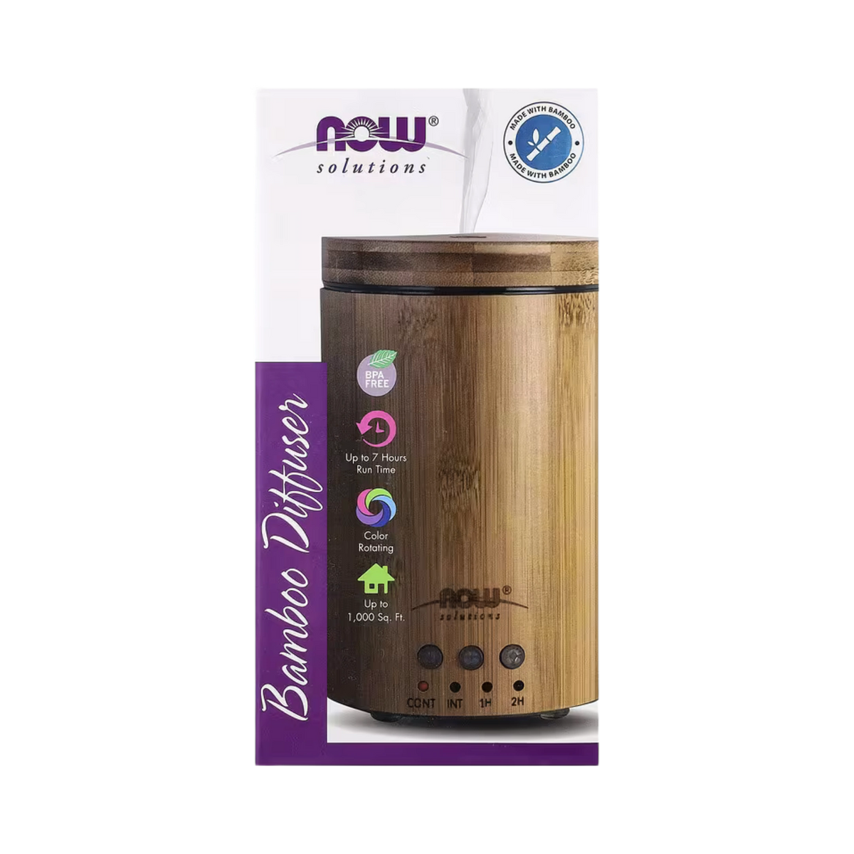 NOW Foods, Solutions, Bamboo Diffuser, 1 Diffuser