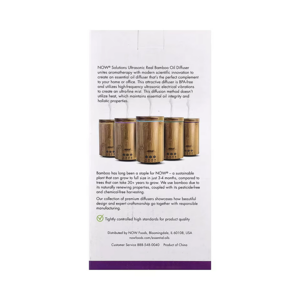 NOW Foods, Solutions, Bamboo Diffuser, 1 Diffuser