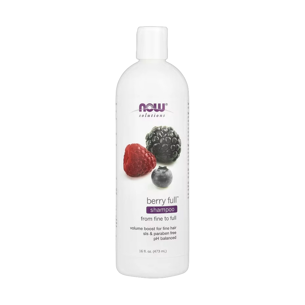 NOW Foods, Solutions, Berry Full Shampoo, From Fine to Full, 16 fl oz, 473 ml