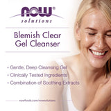 NOW Foods, Solutions, Blemish Clear Gel Cleanser, 4 fl oz, 118 ml