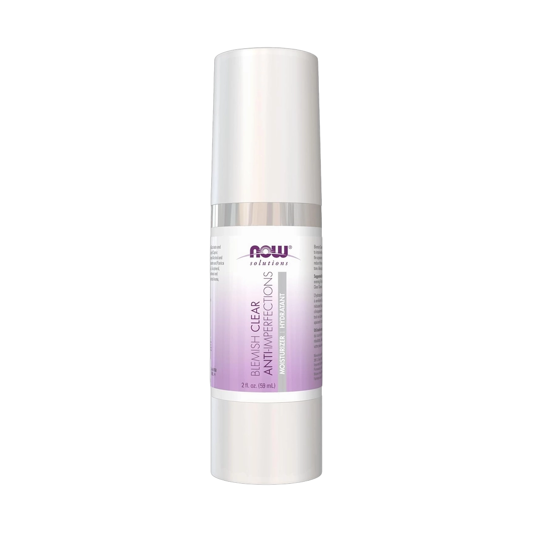 NOW Foods, Solutions, Blemish Clear Moisturizer, 2 fl oz, 59 ml