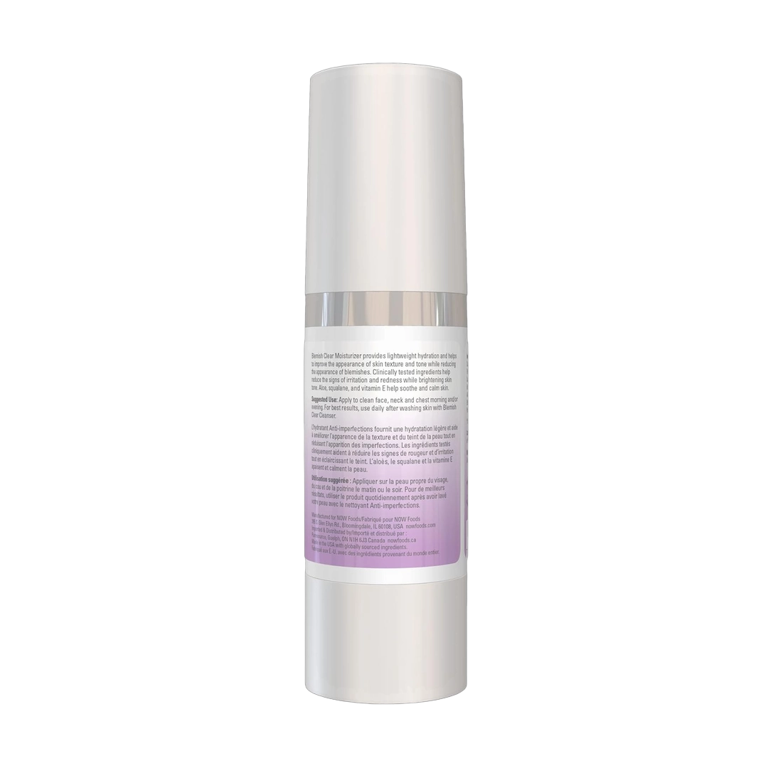NOW Foods, Solutions, Blemish Clear Moisturizer, 2 fl oz, 59 ml