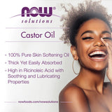 NOW Foods, Solutions, Castor Oil, 16 fl oz, 473 ml