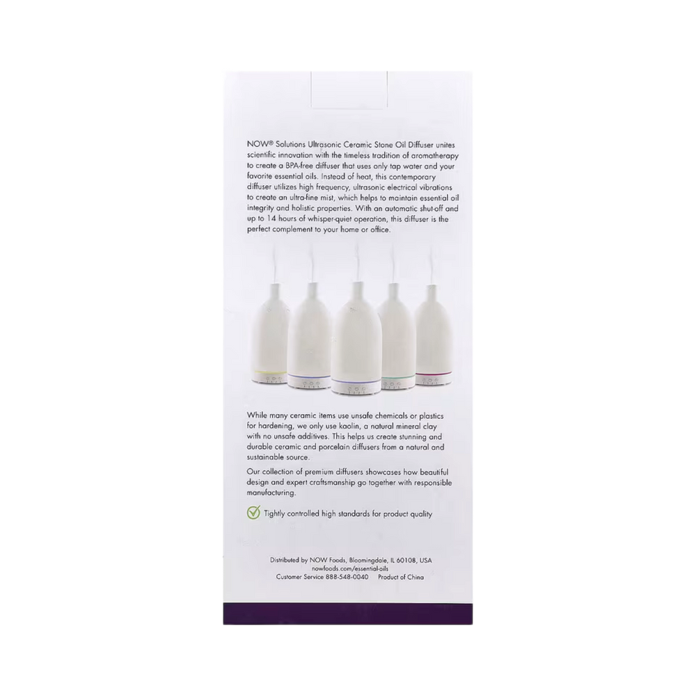 NOW Foods, Solutions, Ceramic Stone Diffuser, 1 Diffuser