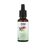 NOW Foods, Solutions, Certified Organic & Pure Rosehip Seed Oil, 1 fl oz, 30 ml
