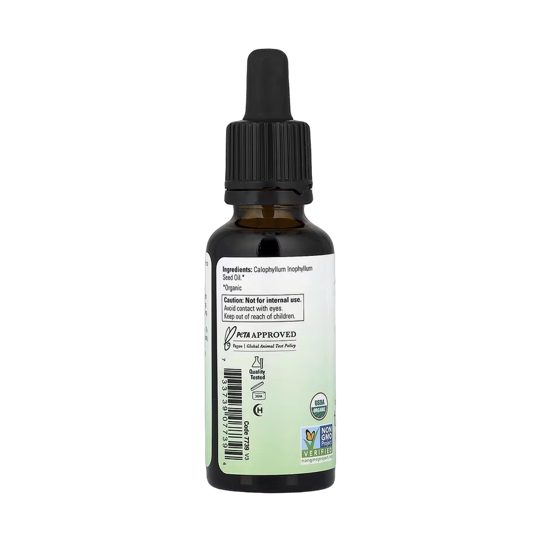 NOW Foods, Solutions, Certified Organic & Pure, Tamanu Oil, 1 fl oz, 30 ml