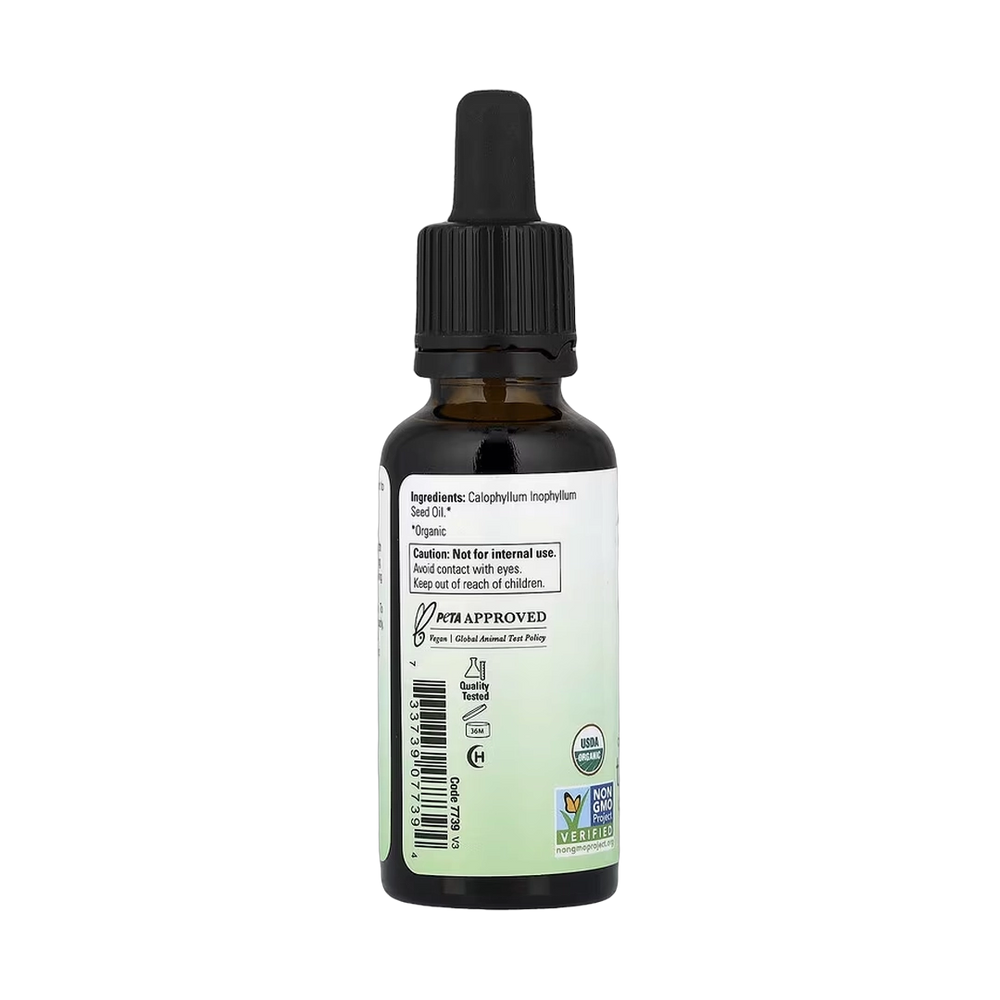 NOW Foods, Solutions, Certified Organic & Pure, Tamanu Oil, 1 fl oz, 30 ml