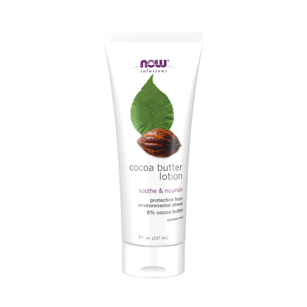 NOW Foods, Solutions, Cocoa Butter Lotion, 8 fl. Oz, 237 ml