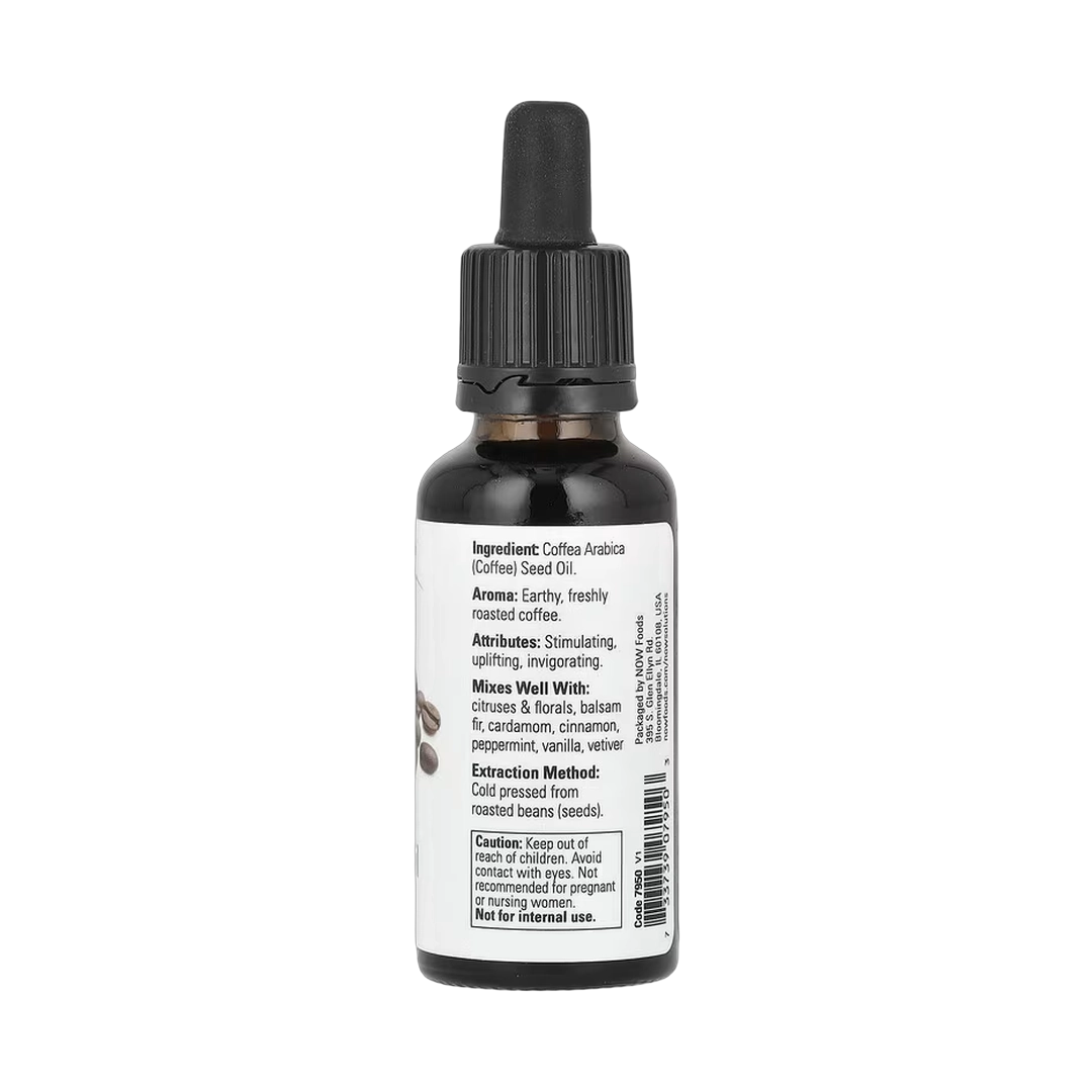 NOW Foods, Solutions, Coffee Oil, 1 fl oz, 30 ml