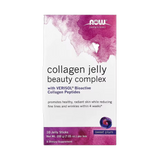 NOW Foods, Solutions, Collagen Jelly Beauty Complex, Sweet Plum, 10 Jelly Sticks, 0.705 oz (20 g) Each