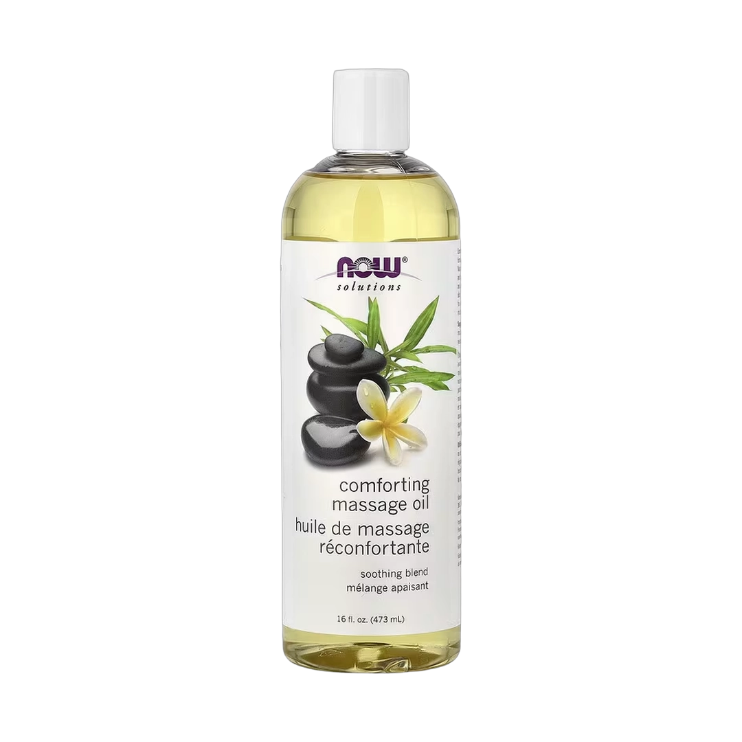 NOW Foods, Solutions, Comforting Massage Oil, 16 fl oz, 473 ml