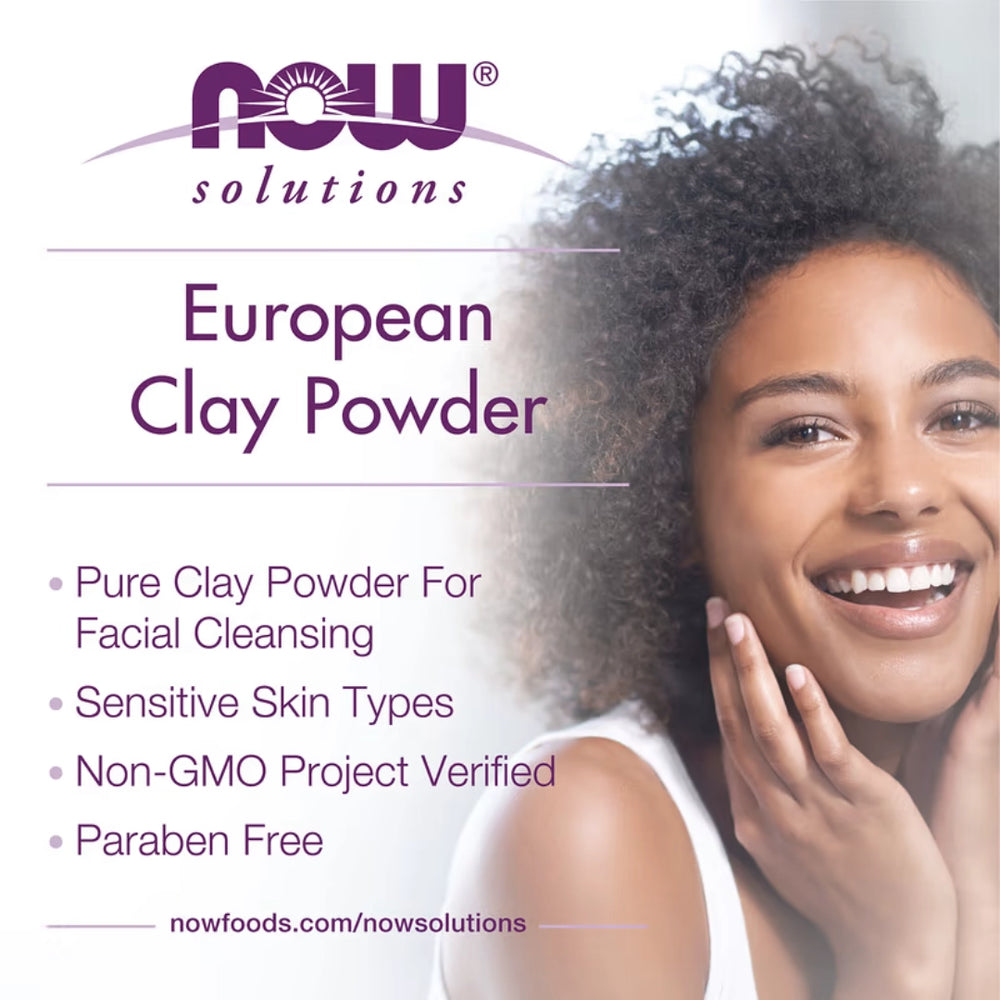 NOW Foods, Solutions, European Clay Powder, 6 oz, 170 g