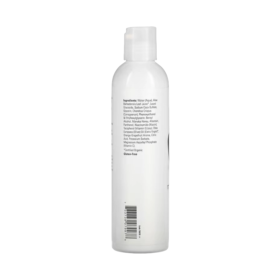 NOW Foods, Solutions, Gel Cleanser, Vitamin C & Manuka Honey, 8 fl oz, 237 ml