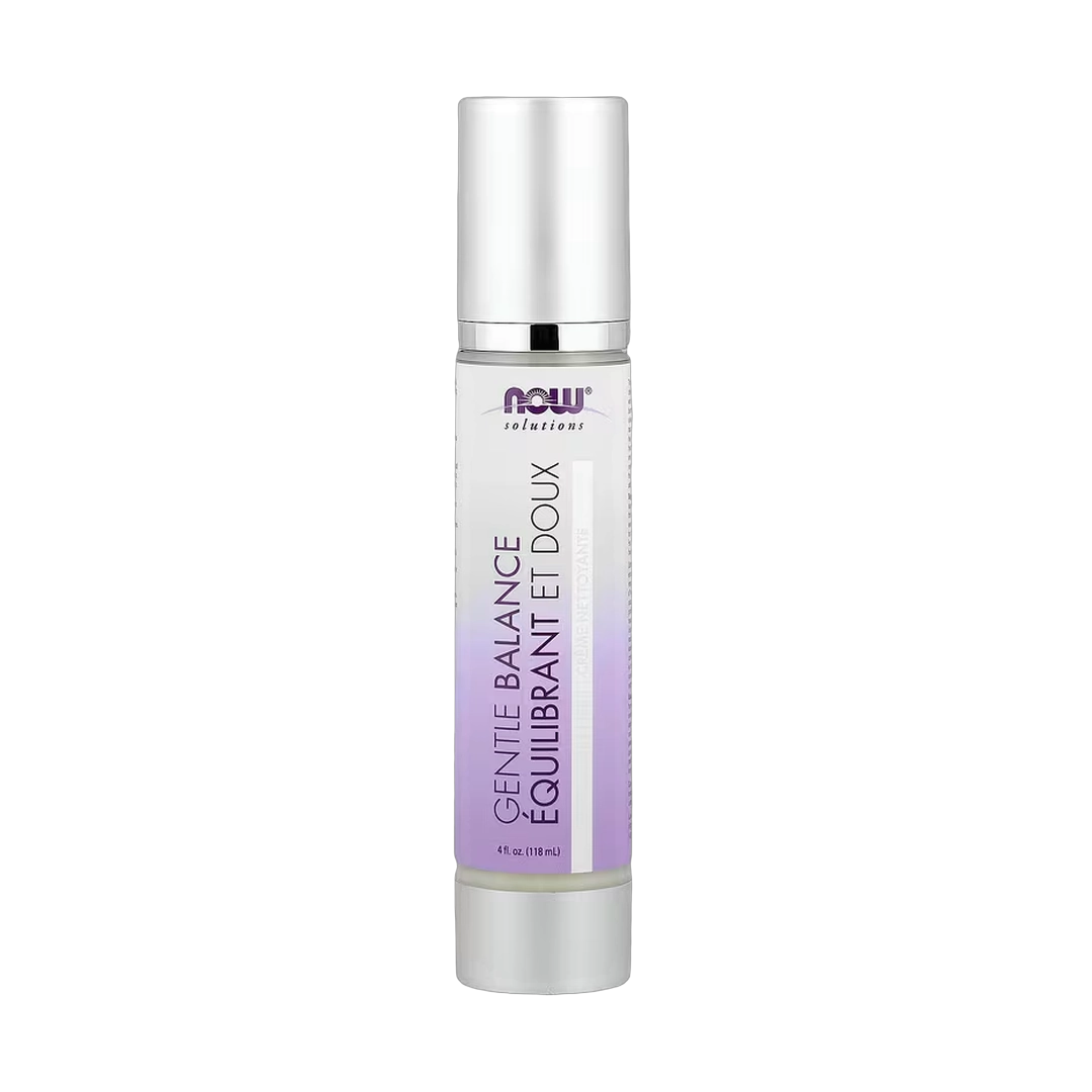 NOW Foods, Solutions, Gentle Balance Cream Cleanser, 4 fl oz, 118 ml
