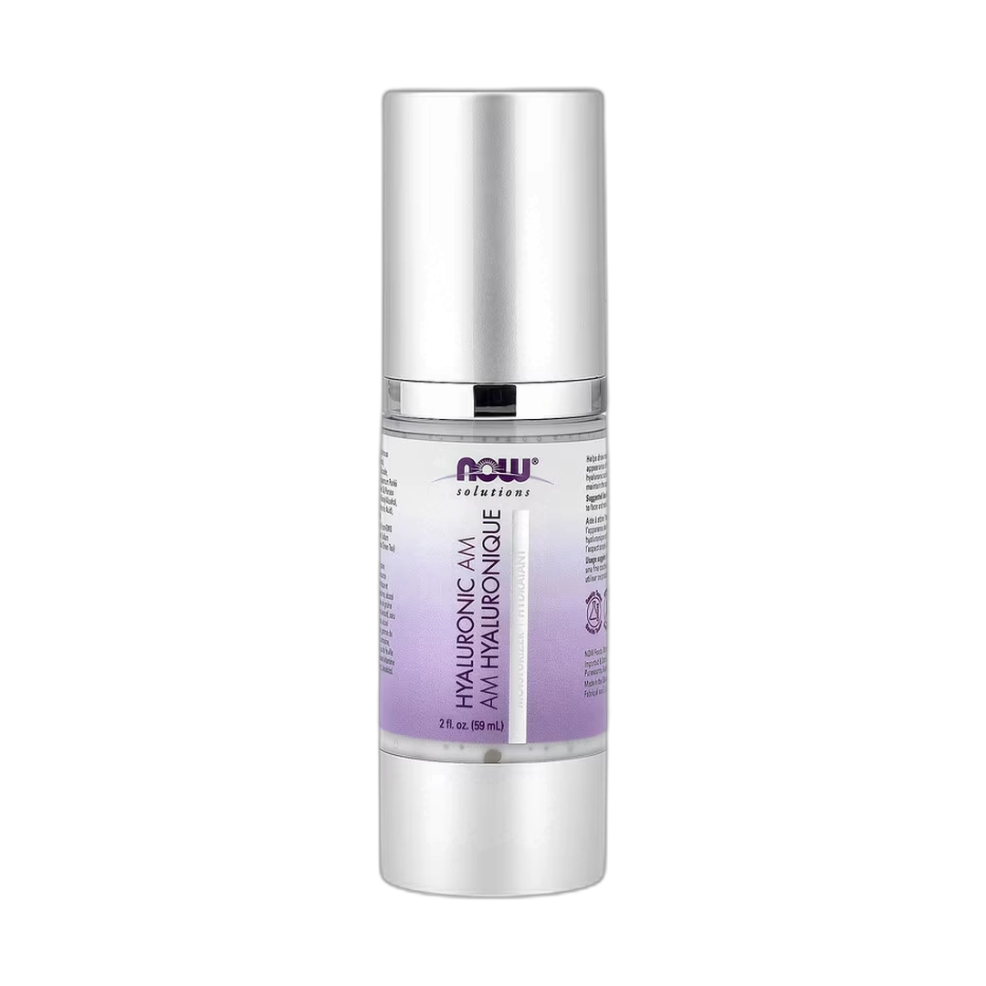 NOW Foods, Solutions, Hyaluronic Acid AM Moisturizer, 2 fl oz, 59 ml