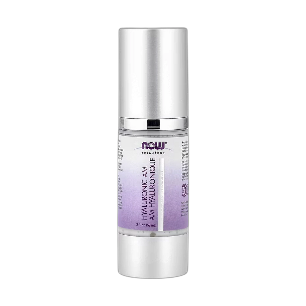 NOW Foods, Solutions, Hyaluronic Acid AM Moisturizer, 2 fl oz, 59 ml