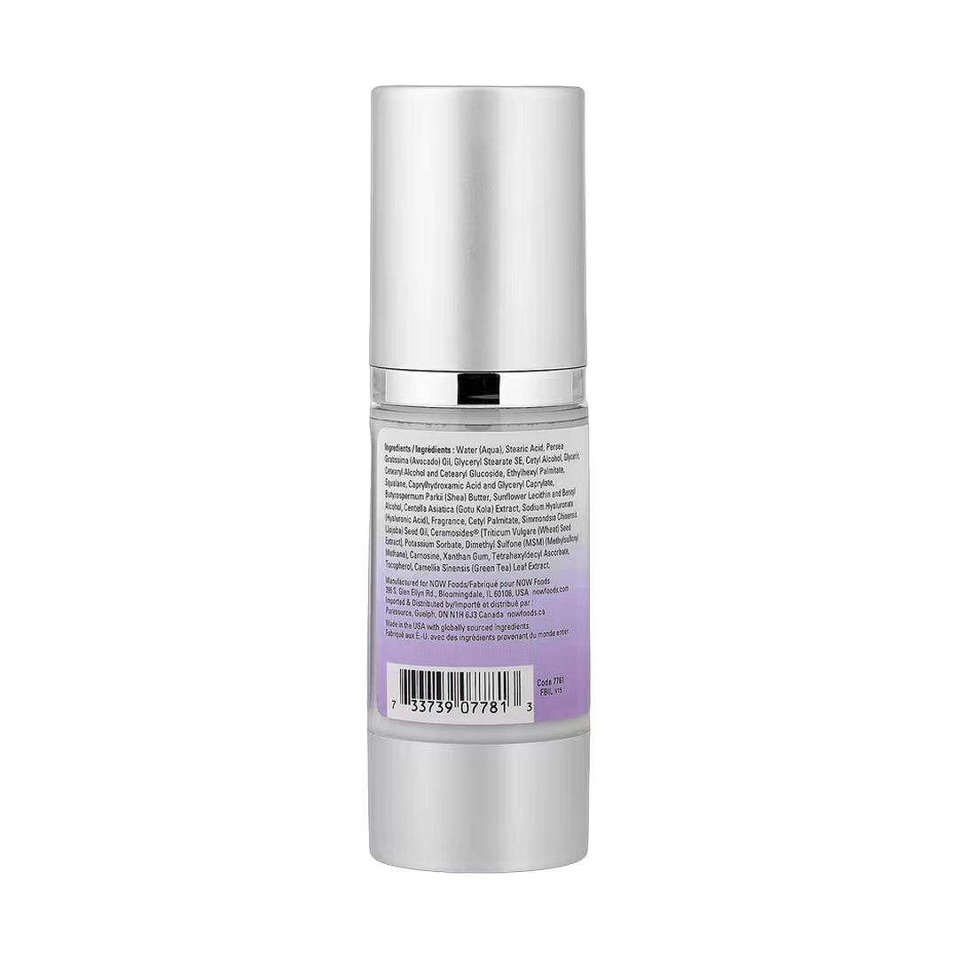 NOW Foods, Solutions, Hyaluronic Acid PM Creme, 2 fl oz, 59 ml