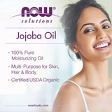 NOW Foods, Solutions, Jojoba Oil, 4 fl oz, 118 ml