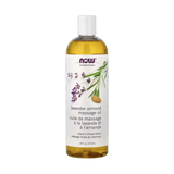 NOW Foods, Solutions, Lavender Almond Massage Oil, 16 fl oz, 473 ml