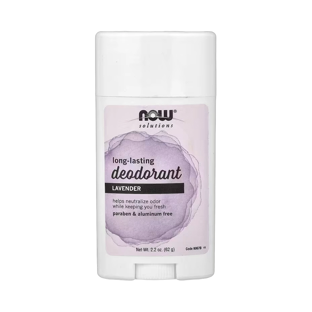NOW Foods, Solutions, Long-Lasting Deodorant, Lavender, 2.2 oz, 62 g