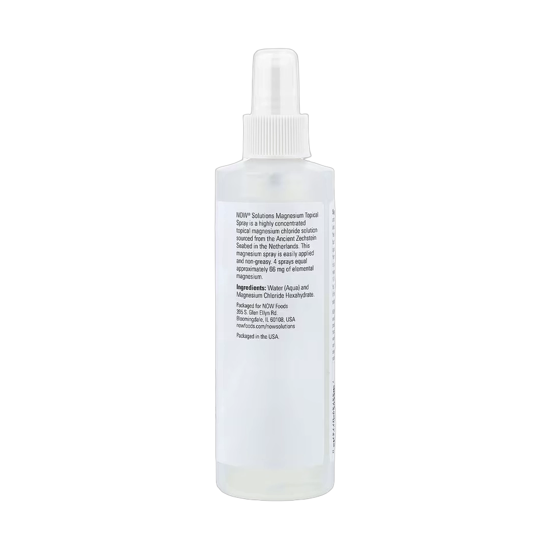 NOW Foods, Solutions, Magnesium Topical Spray, 8 fl oz, 237 ml