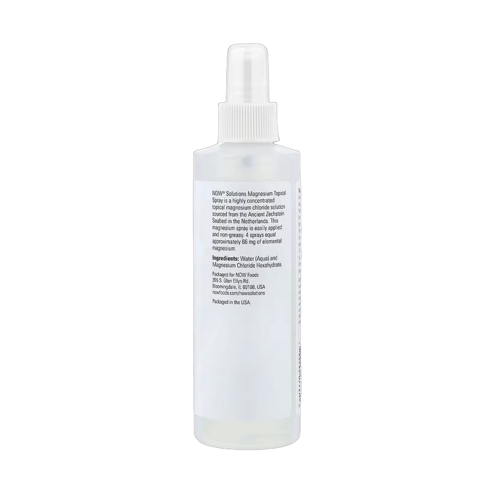 NOW Foods, Solutions, Magnesium Topical Spray, 8 fl oz, 237 ml