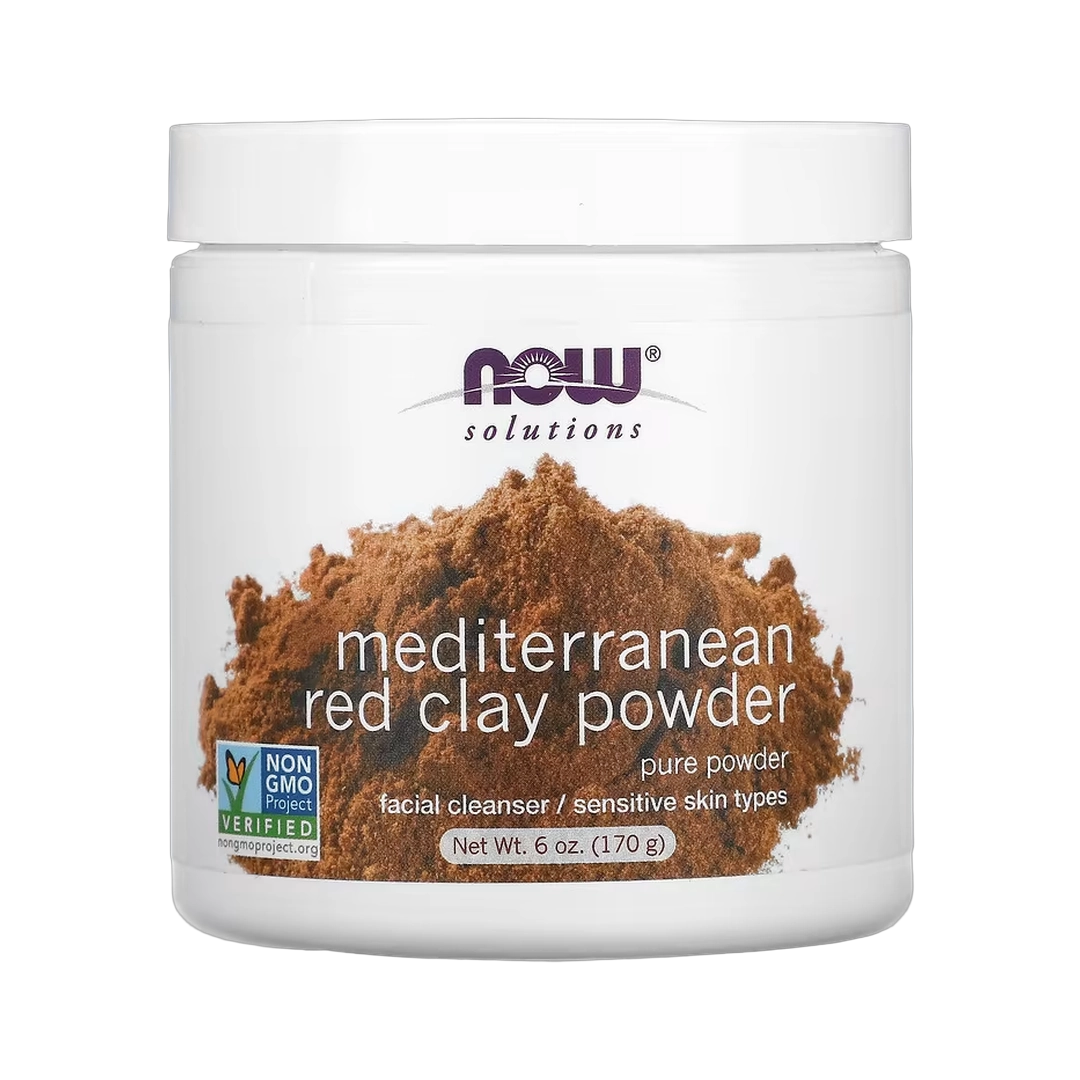NOW Foods, Solutions, Mediterranean Red Clay Powder, 6 oz, 170 g
