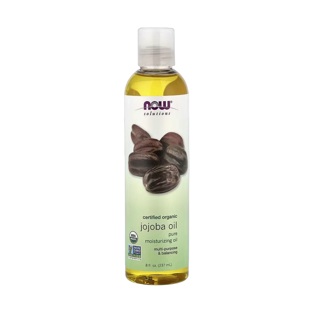 NOW Foods, Solutions, Organic Jojoba Oil, 8 fl oz, 237 ml