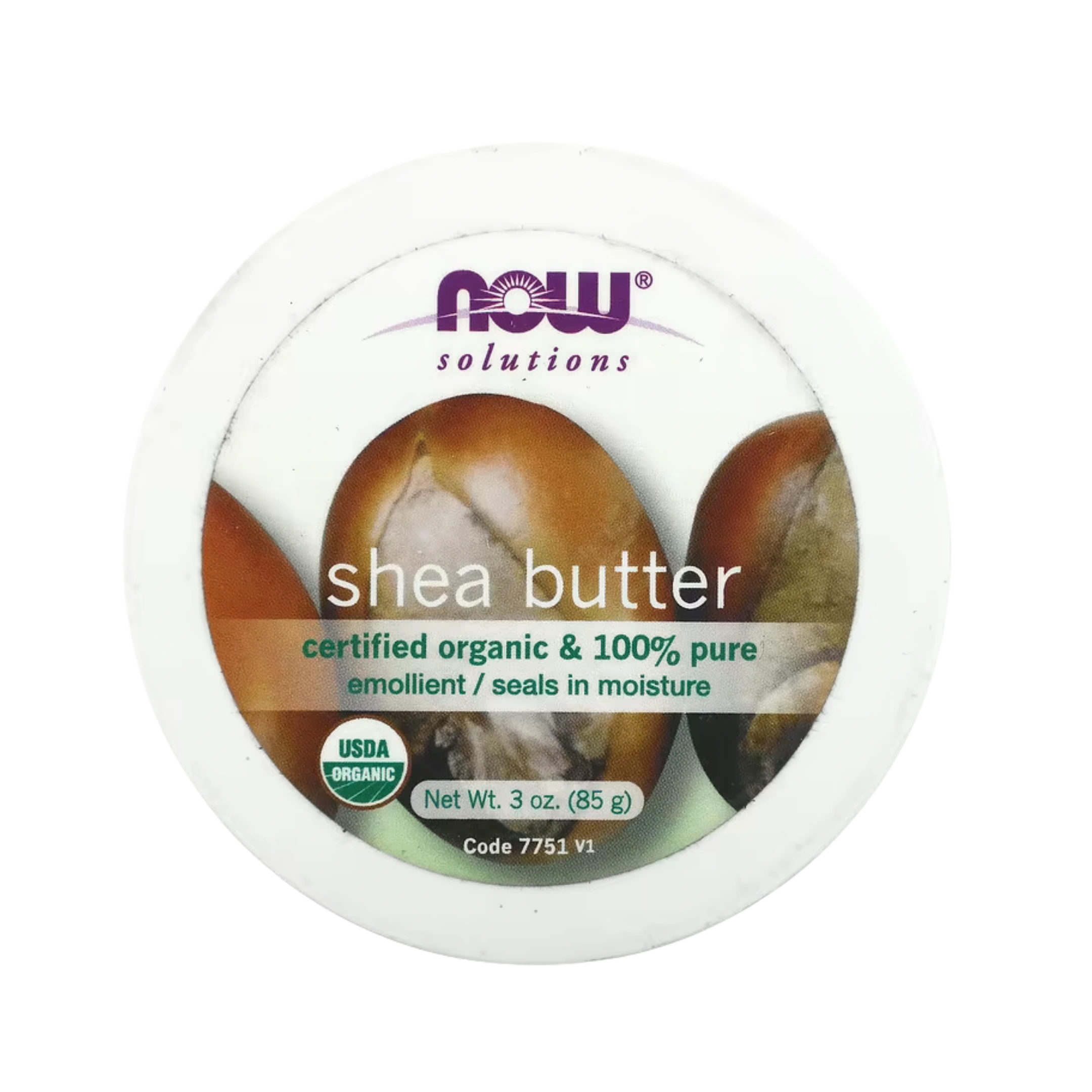NOW Foods, Solutions, Organic Shea Butter, 3 oz, 85 g