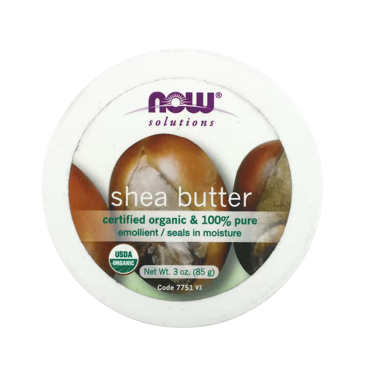 NOW Foods, Solutions, Organic Shea Butter, 3 oz, 85 g
