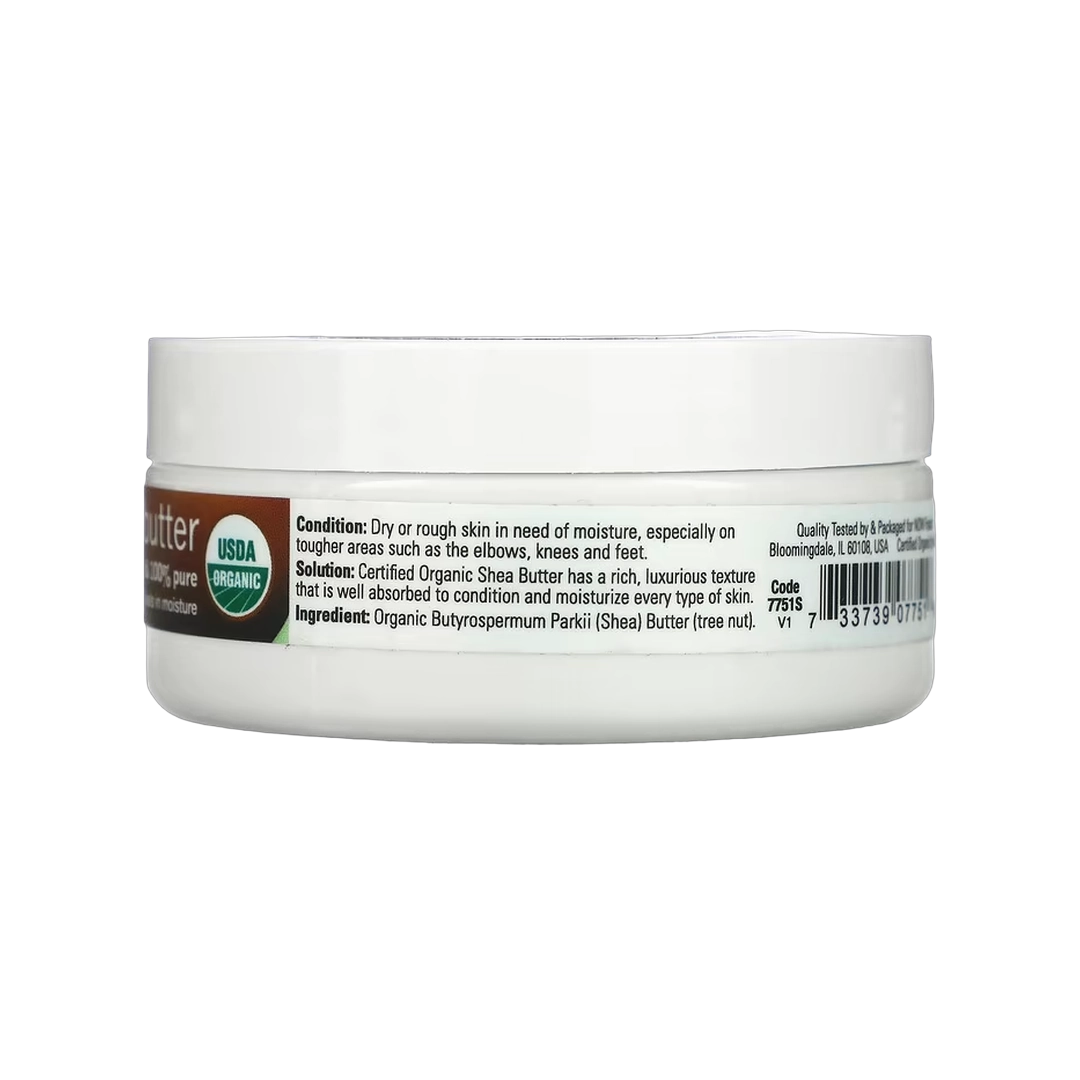 NOW Foods, Solutions, Organic Shea Butter, 3 oz, 85 g