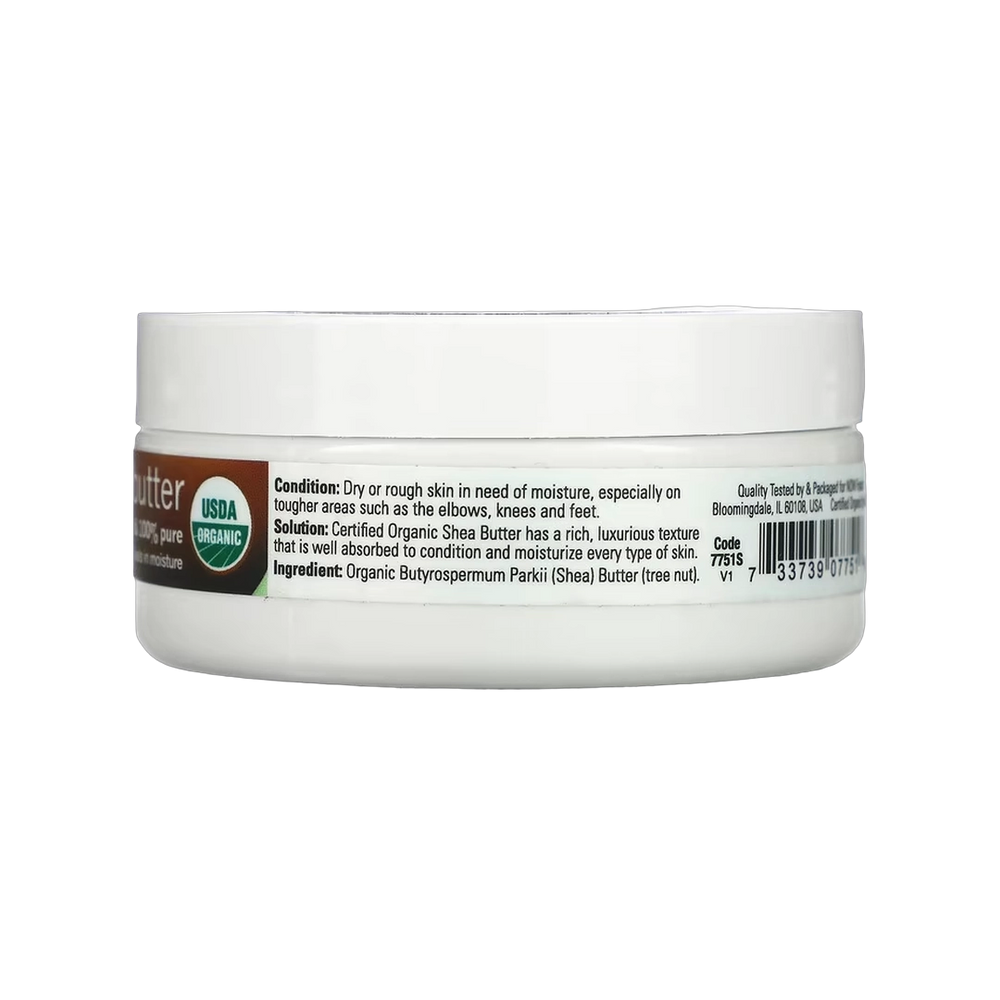 NOW Foods, Solutions, Organic Shea Butter, 3 oz, 85 g