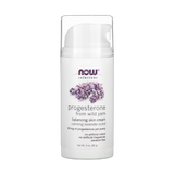 NOW Foods, Solutions, Progesterone from Wild Yam, Balancing Skin Cream, Calming Lavender, 3 oz, 85 g
