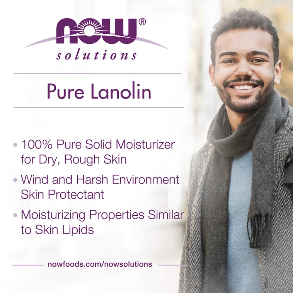 NOW Foods, Solutions, Pure Lanolin, 7 oz, 198 g