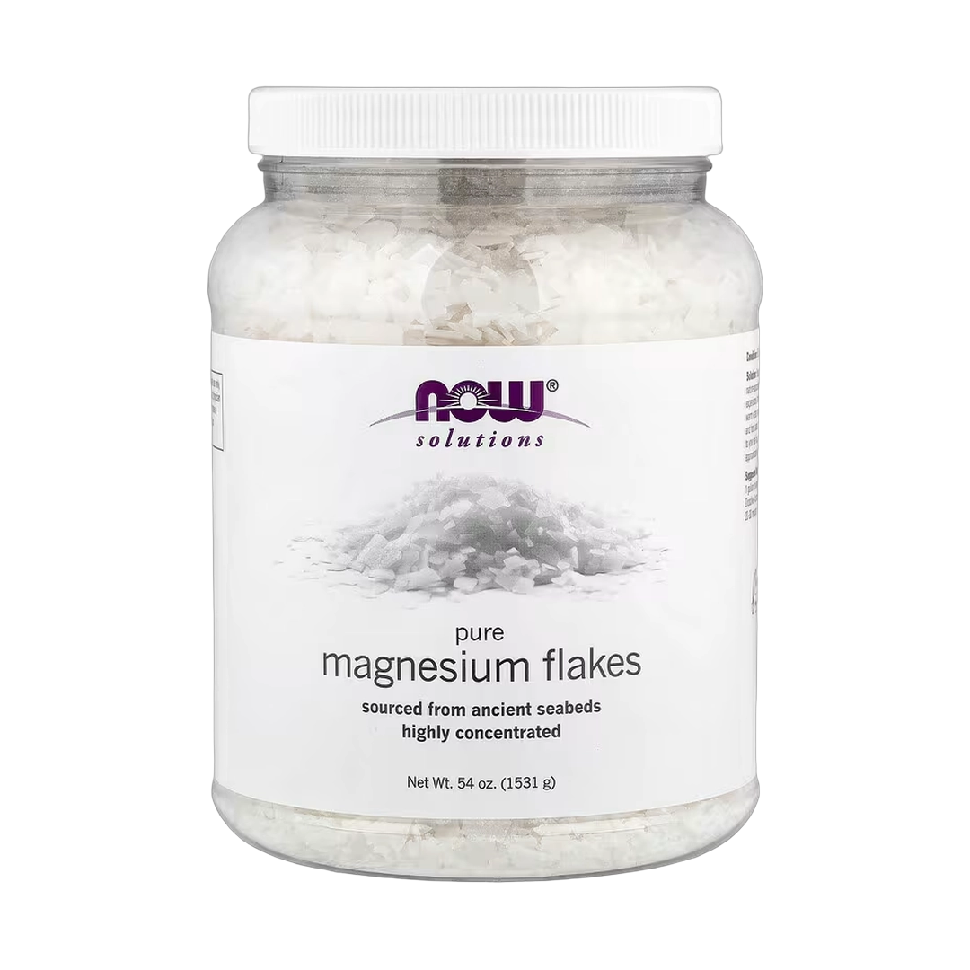 NOW Foods, Solutions, Pure Magnesium Flakes, 54 oz, 1,531 g