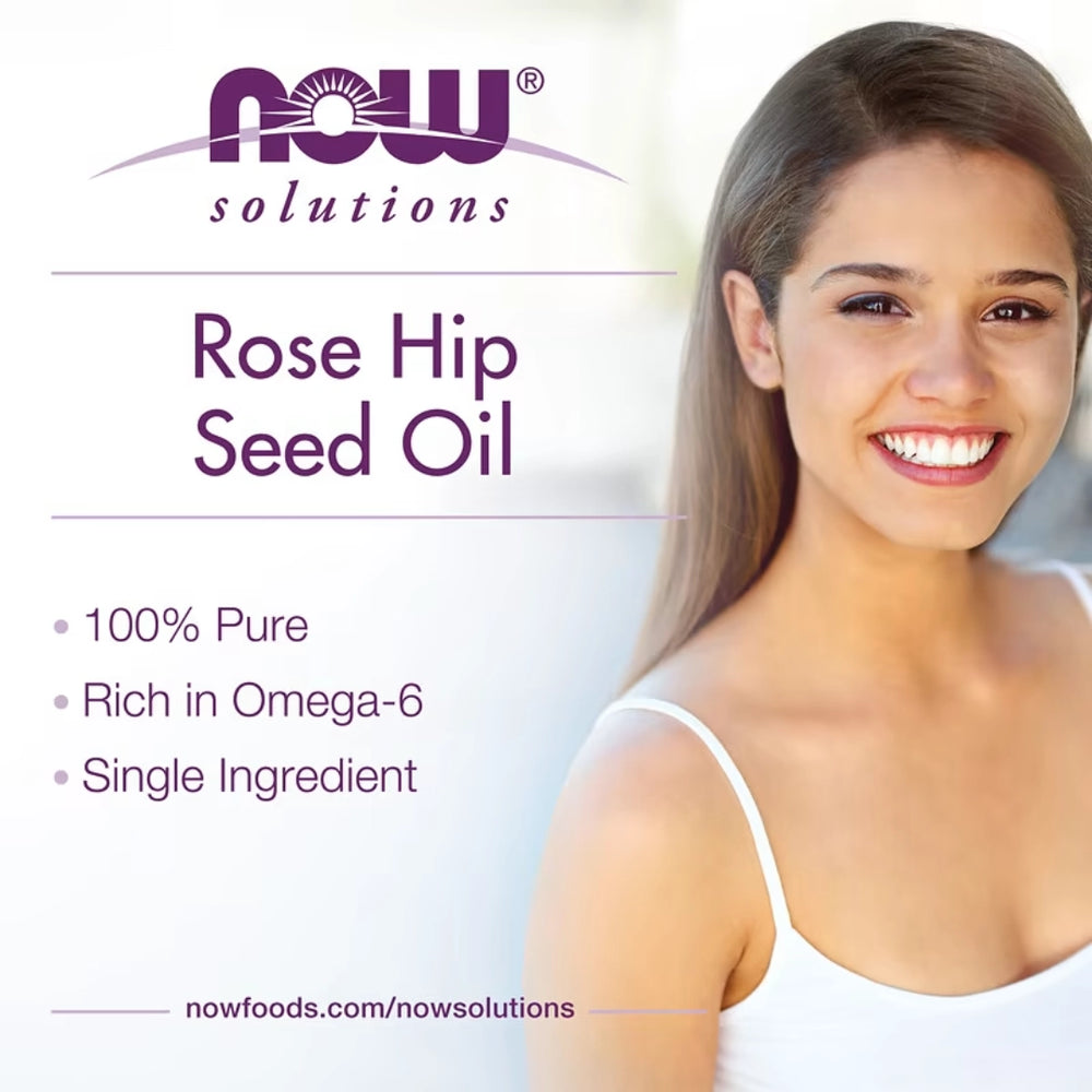 NOW Foods, Solutions, Rosehip Seed Oil, 1 fl oz, 30 ml