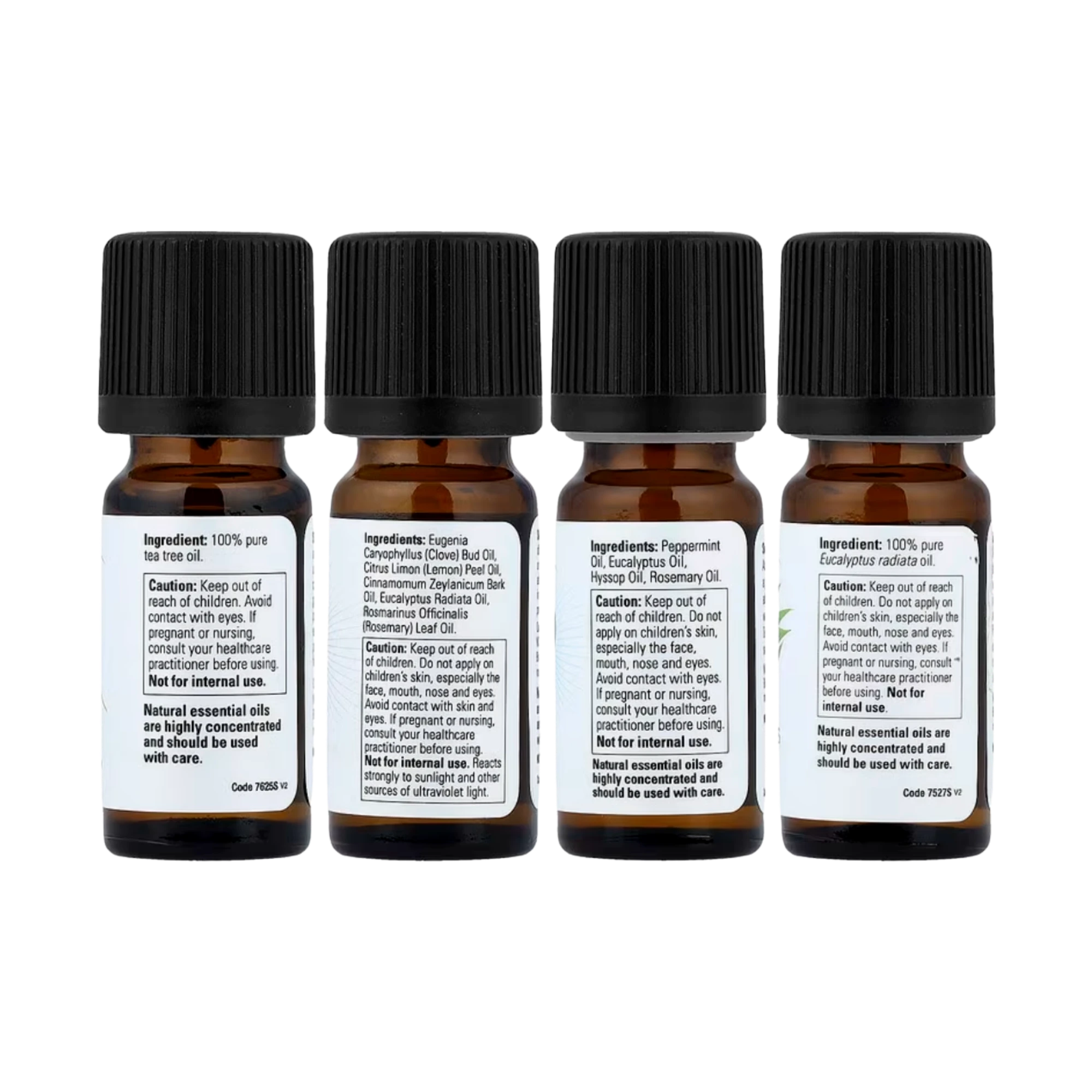 NOW Foods, Solutions, Seasonal Changes, Balancing Essential Oils Kit, 4 Bottles, 1/3 fl oz, 10 ml Each