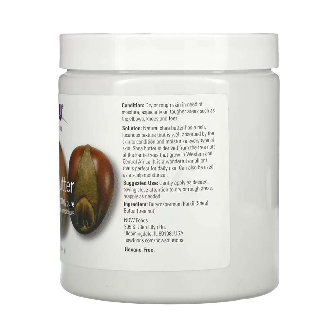 NOW Foods, Solutions, Shea Butter, 16 fl oz, 454 g